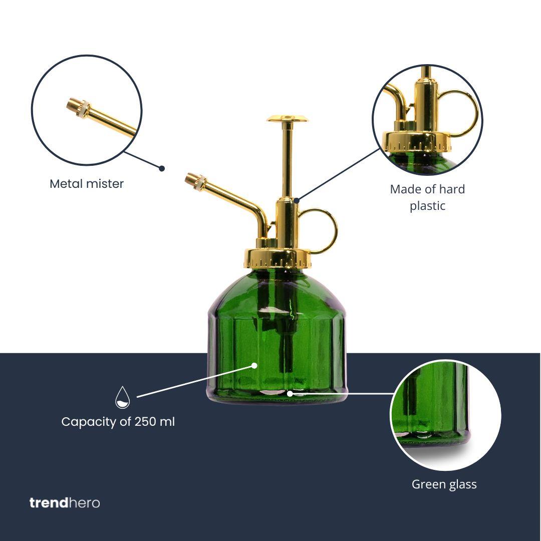 Pflanzensprüher – Grünes Glas – 0,25Liter Everspring