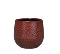 Pot Gabriel rond bordeaux D14 Everspring