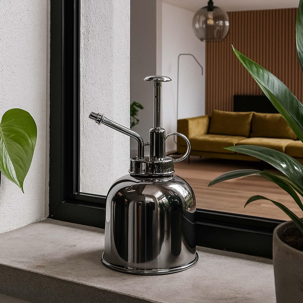 💧 Pflanzensprüher – Silber – Edelstahl (rostfrei) – 300ml Everspring