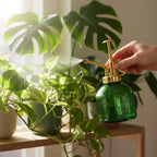 🌿 Pflanzensprüher – Grün – Glas - 0,25Liter Everspring