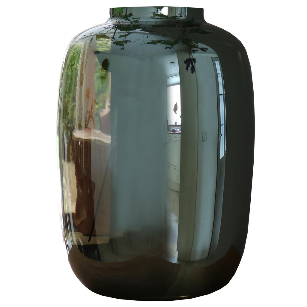 Vase Glas - M - Artic - Grau - Ø25cm-↕35cm Everspring