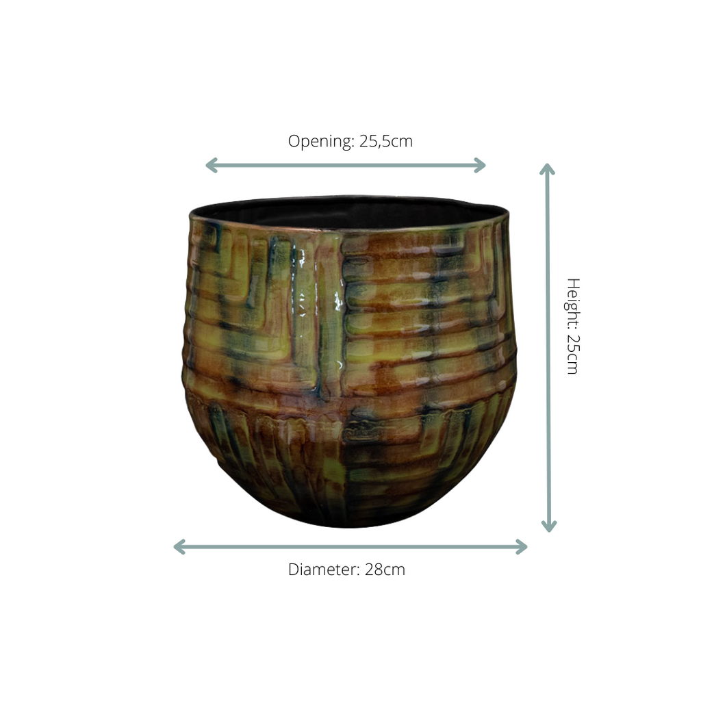 Topf Mette Marrakech - Ø28cm-↕25cm Everspring
