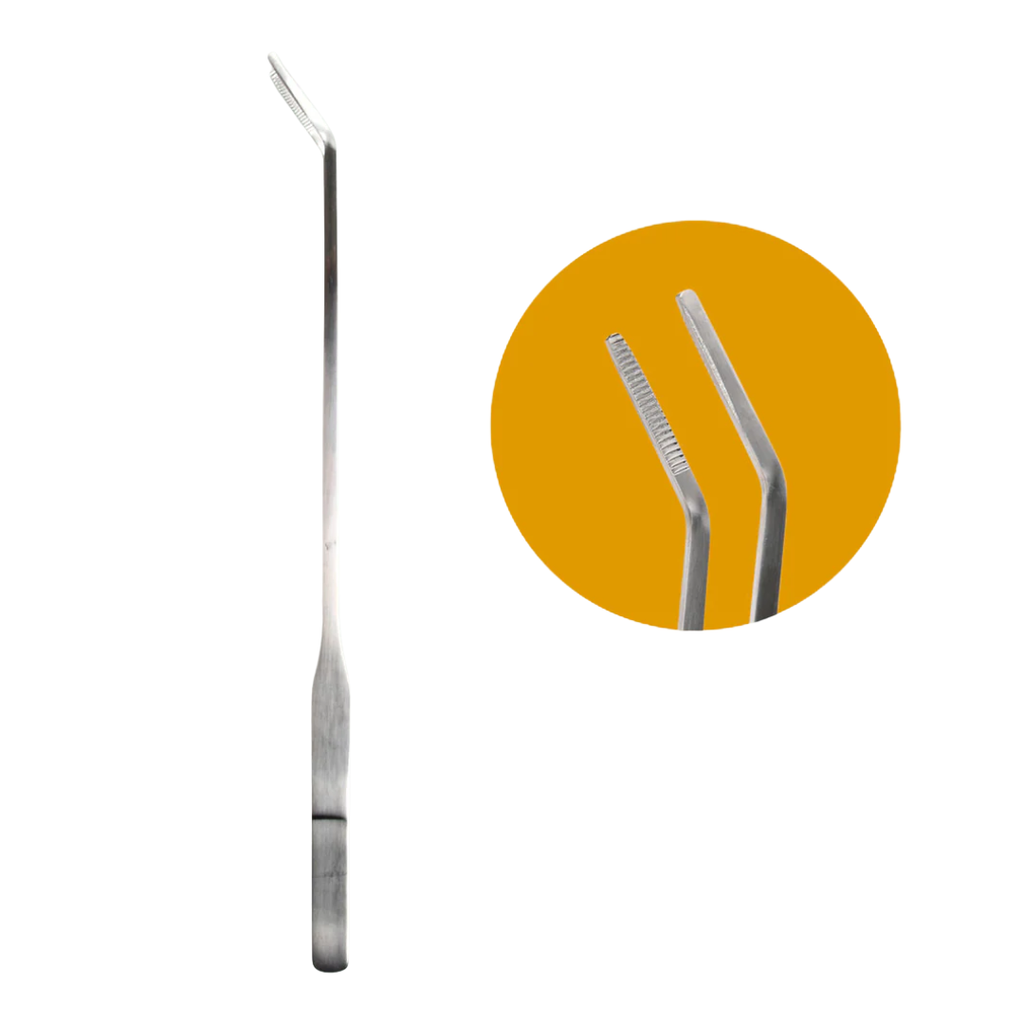 Terrarium-Pinzette – Metall ↔26cm Everspring