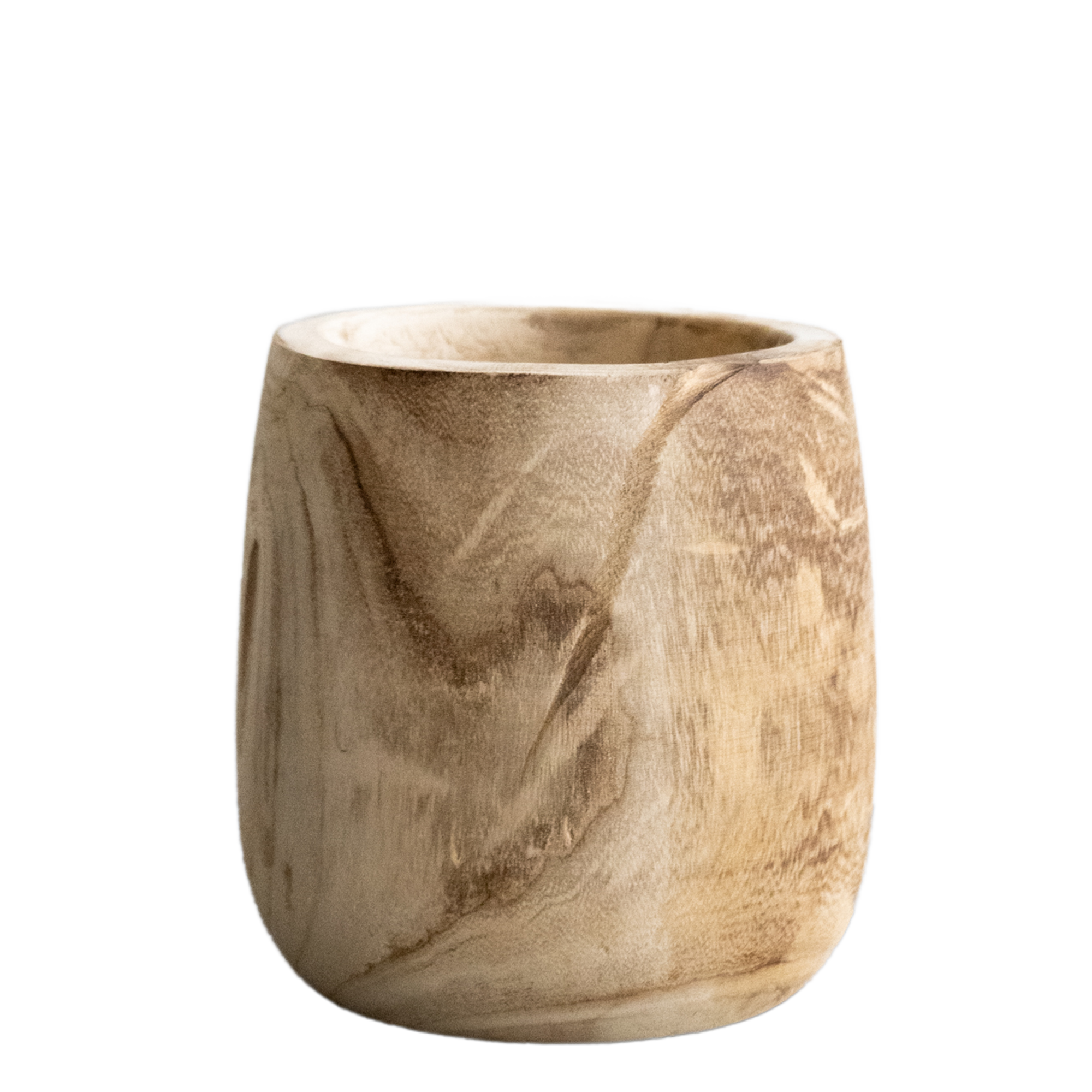 Blumentopf - Holz Hellbraun - Pia Blumentopf - M - Ø23cm-↕25cm Everspring