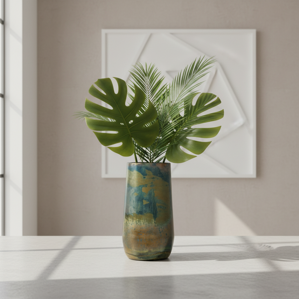 Vase Elisa Vintage Grün - Ø29cm-↕50cm Everspring