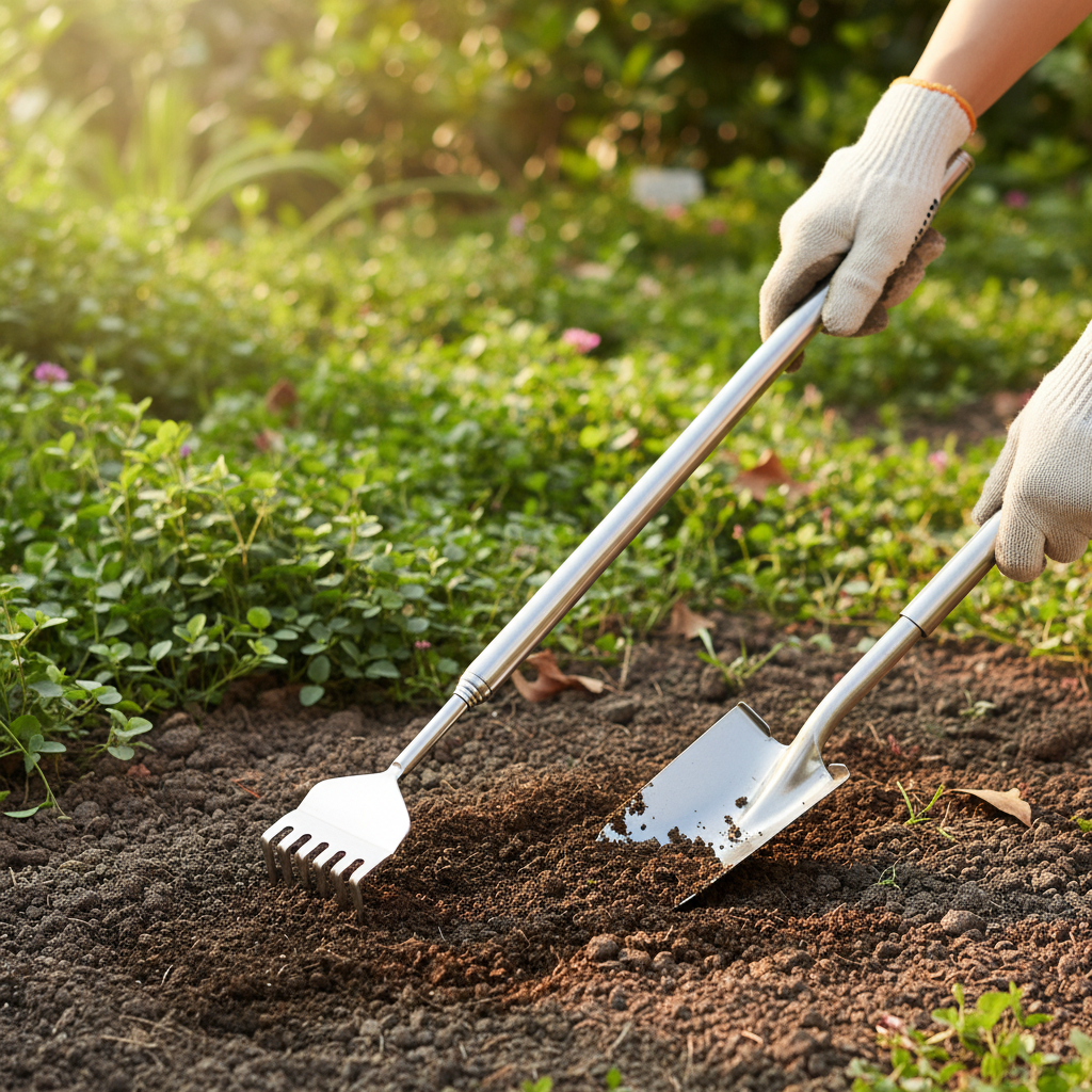 Rechen & Schaufel – Terrarium-Werkzeugset – Pflanzenpflege-Toolkit Everspring