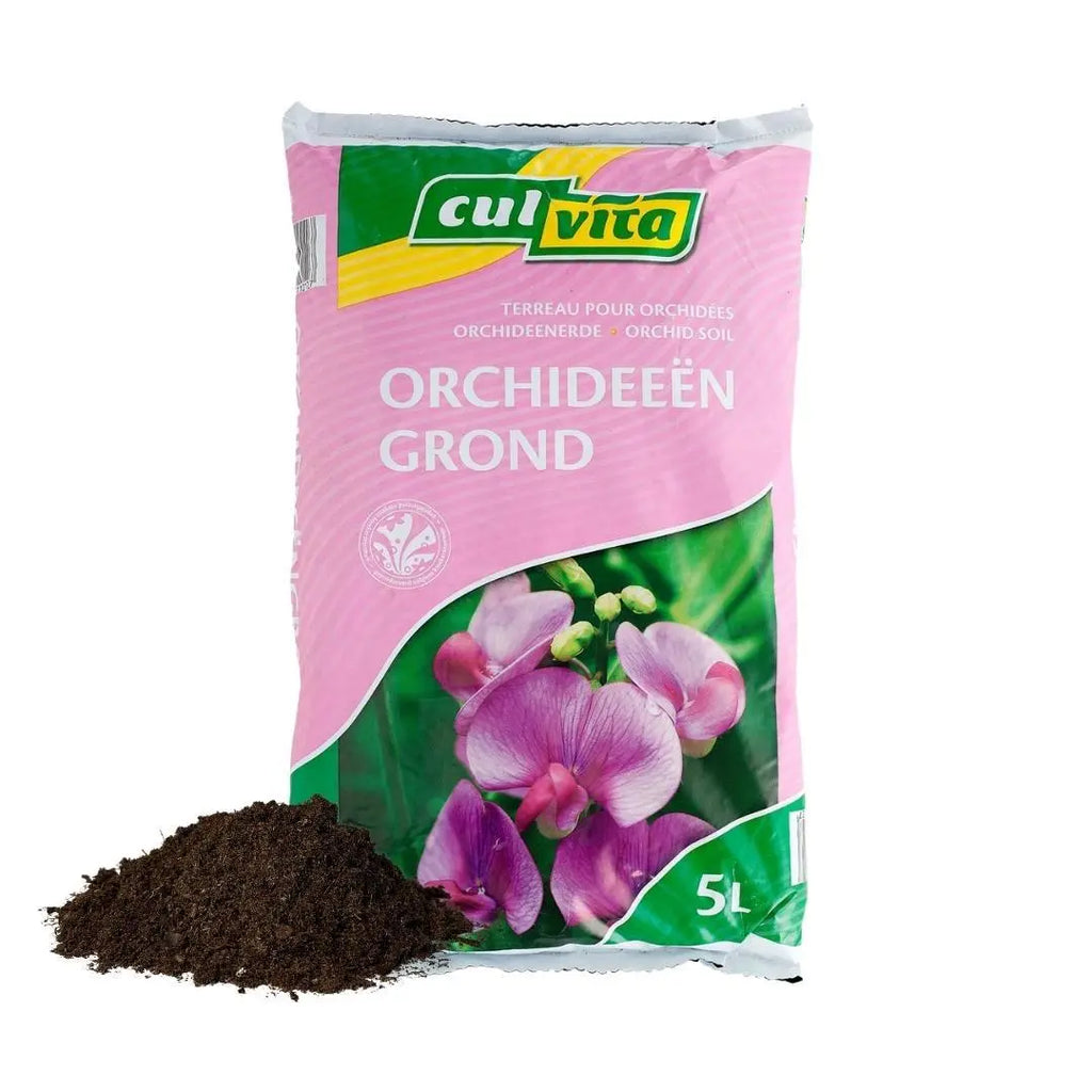 Culvita - Orchideenerde 5Liter - Blumenerde für Orchideen Everspring