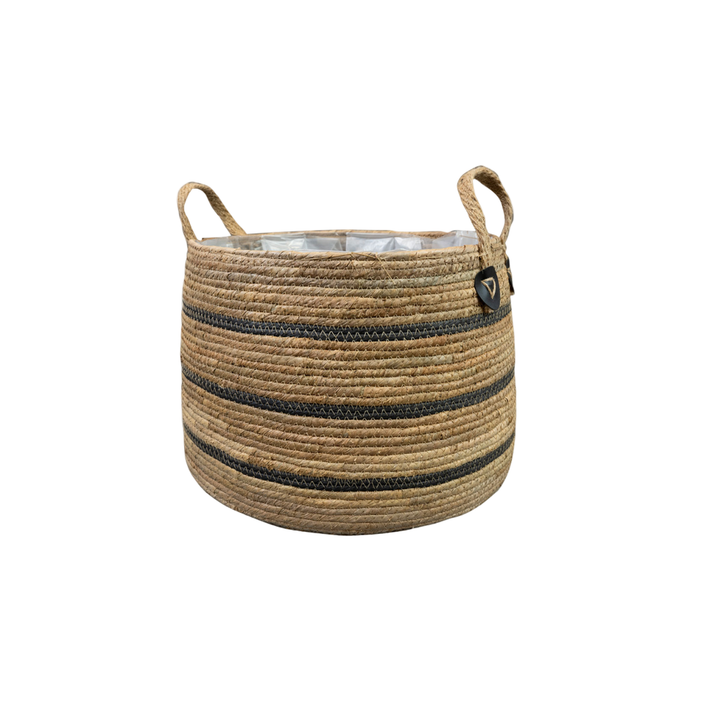 Mand Isla Schwarz - Ø43cm-↕30cm Everspring