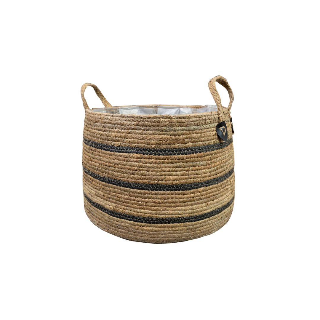 Mand Isla Schwarz - Ø43cm-↕30cm Everspring