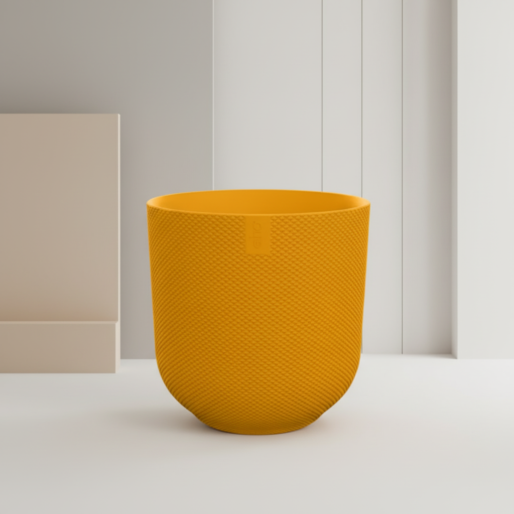 Topf Elho Jazz Round Amber - Gelb - Ø21cm-↕23cm Everspring
