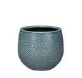 Pot Gabriel rond blau