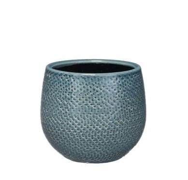 Pot Gabriel rond blau