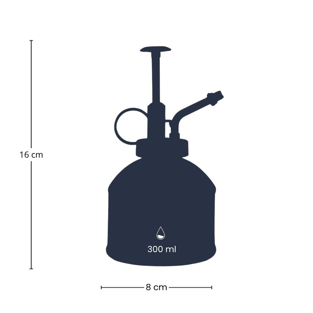 💧 Pflanzensprüher – Silber – Edelstahl (rostfrei) – 300ml Everspring