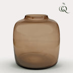 Vase Glas - M - Bartica - Taupe - Ø25cm-↕25cm Everspring