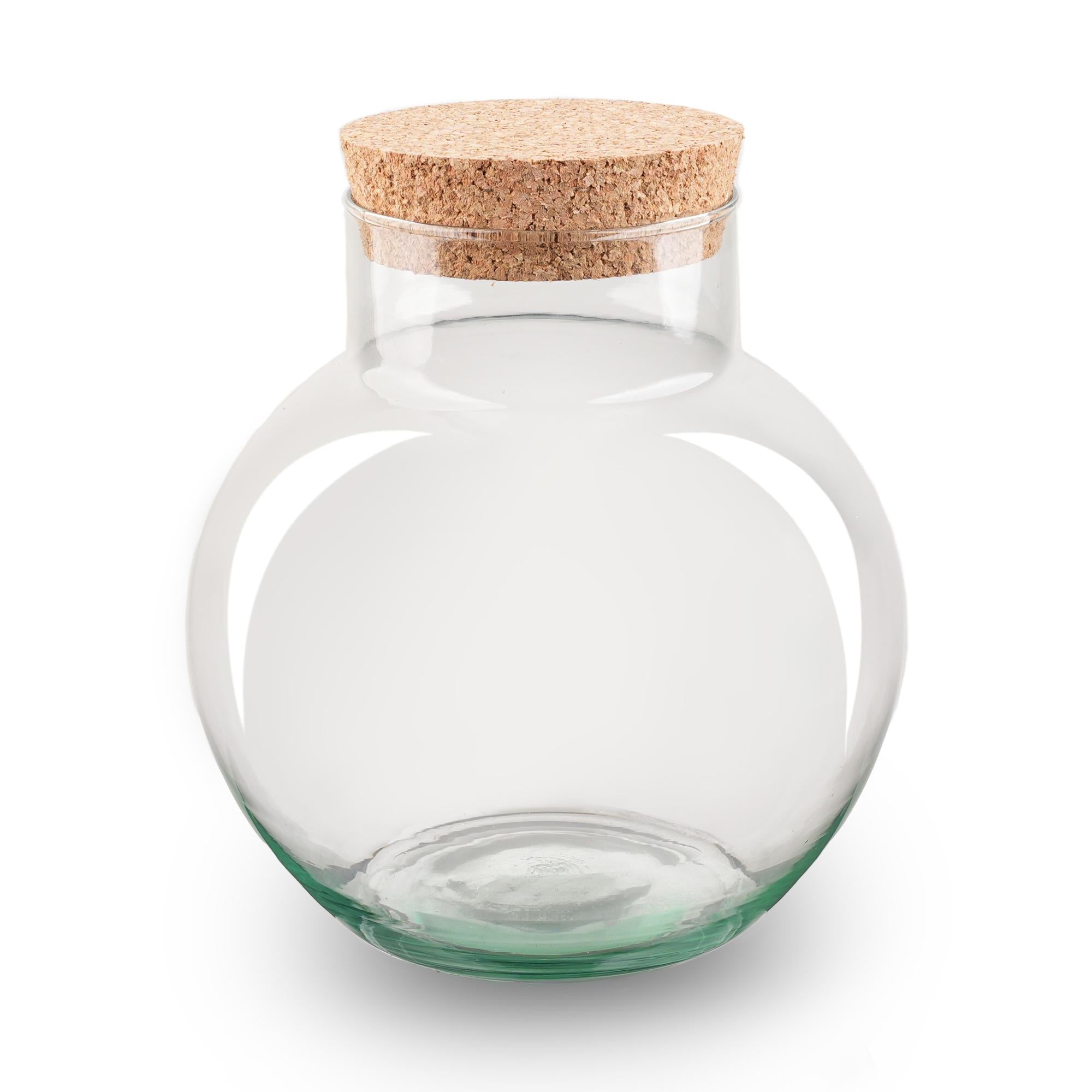 Terrarium-Flasche mit Korken – Noah – Ø18,5cm-↕19cm Everspring